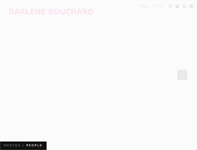 Tablet Screenshot of darlenebouchard.com